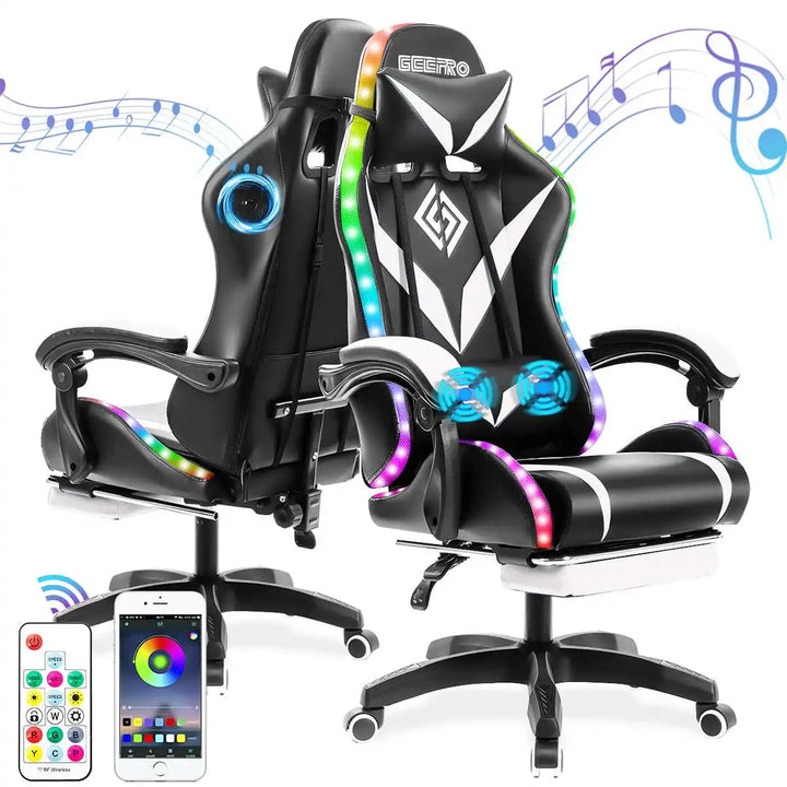 Gaming Chair with Speakers